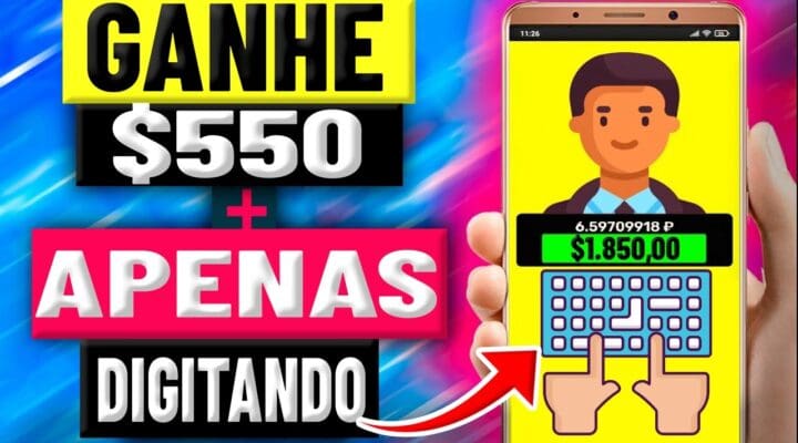 Ganhe $ 550,00 em 35 minutos apenas digitando online! (Faça dinheiro na internet)