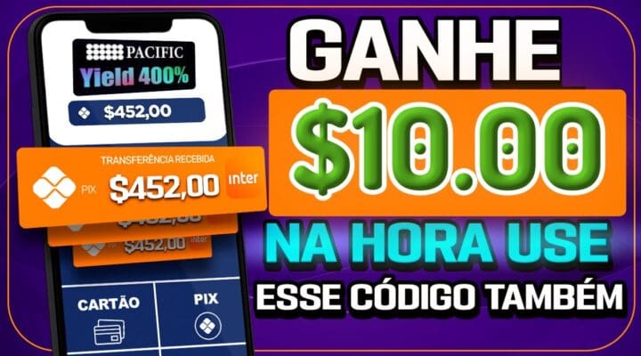 GANHE $10.00 IMEDIATAMENTE nesse Aplicativo Pagando em Dólar Ganhe dinheiro na internet