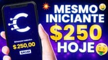 MESMO INICIANTE $ 250 HOJE Como ganhar dinheiro na internet 2023 Site pagando de Verdade