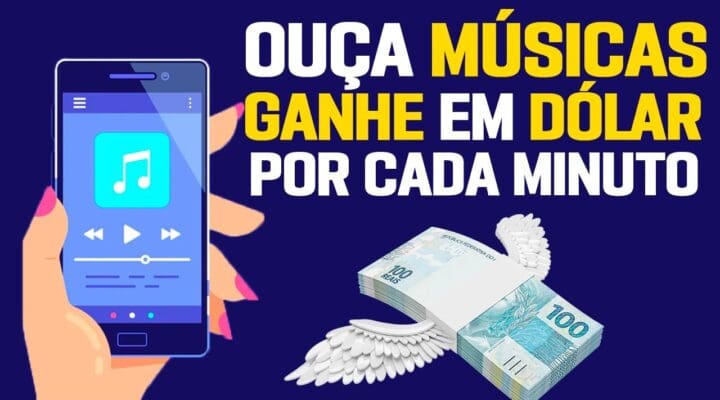 🎶COMO GANHAR DINHEIRO OUVINDO MÚSICAS 🎶no CELULAR [RECEBA NO PAYPAL] Ganhe Dinheiro por Minuto