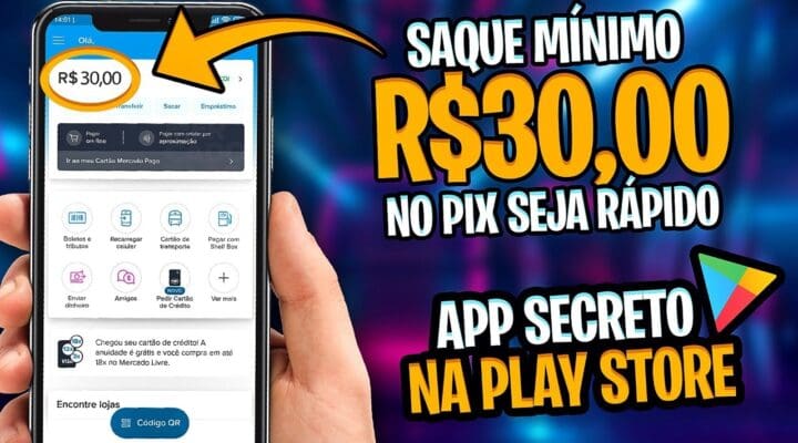 APLICATIVO SECRETO na PLAY STORE 🤑 Mínimo de Saque R$30 no PIX [PROVADO] Ganhe Dinheiro na Internet