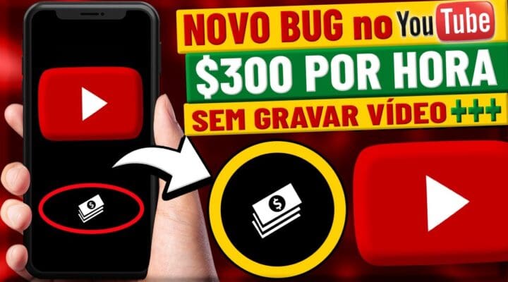 BUG do YOUTUBE Faça isso e Ganhe $300 POR HORA Como Ganhar Dinheiro Assistindo Vídeos no YouTube