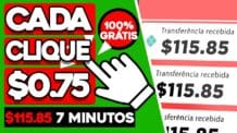 Seja pago por cada clique em sites ($ 0.75 por clique) GRÁTIS Ganhe dinheiro na internet