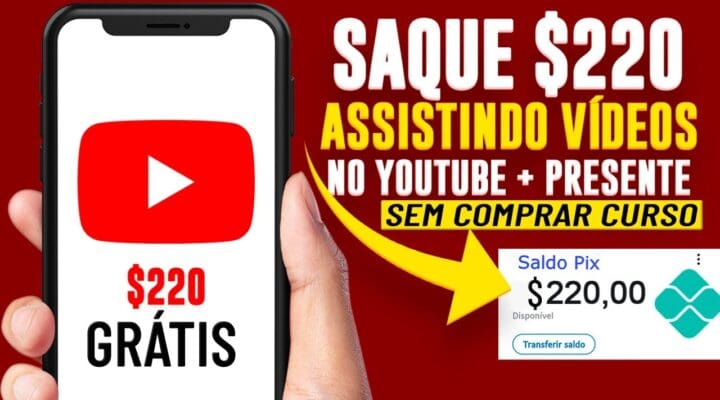 SITE de PIX PAGA $220 Para ASSISTIR VÍDEO [Site que Ganha dinheiro de Verdade] Dinheiro na Internet