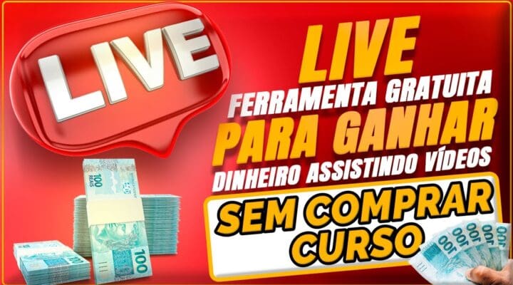 [🔴LIVE] Ferramenta GRATUITA para Ganhar Dinheiro Assistindo Vídeos (SEM COMPRAR CURSO)