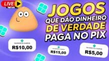 Jogos Para Ganhar Dinheiro no celular [JOGOS QUE PAGAM] Como ganhar dinheiro na internet (🔴LIVE)