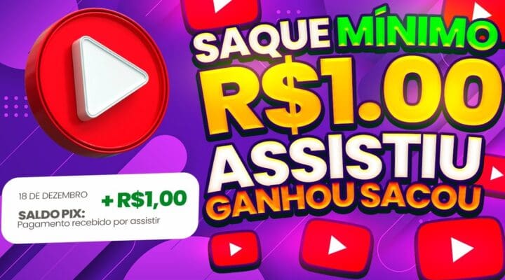 ESTOURADO🧨 Ganhe $0.75 por 15s de Vídeo Saques MÍNIMOS R$1.00 Ilimitado Ganhe dinheiro na internet