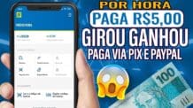 APP Pagando IMEDIATAMENTE R$5,00 Para Girar Roleta Ganhar Dinheiro na Internet (INCRÍVEL)