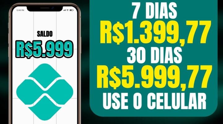 🚨 NOVA EMPRESA! paga até R$ 5.999 por mês para Trabalhar em Casa com o Celular Dinheiro Online