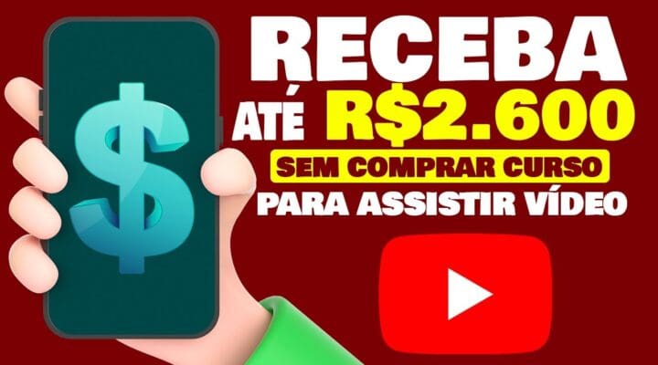 APP PAGA ATÉ R$2.600 [SEM COMPRAR CURSO] Para ASSISTIR VÍDEO [Ganhar dinheiro Assistindo Vídeo]