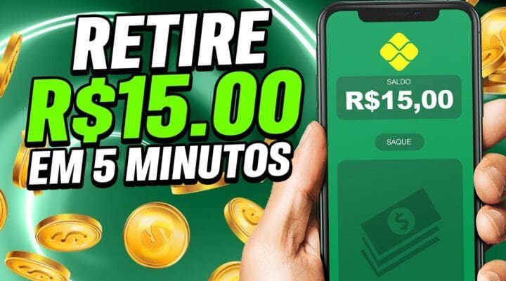 🤑Como GANHAR R$15.00 REAIS em 5 MINUTOS (no PIX, NA HORA) – JOGOS de CELULAR que PAGAM de VERDADE