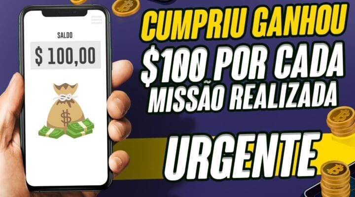 Esse Site está Pagando $100 POR Missão [Saque Imediato] Como Ganhar Dinheiro na Internet