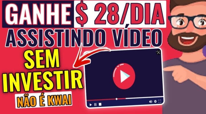 [NÃO É KWAI] 2 Maneiras de Como Ganhar $28 POR DIA ASSISTINDO VÍDEOS Online – Ganhar Dinheiro Online