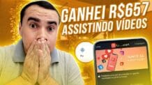 Ganhei R$657 ASSISTINDO A VÍDEOS Recebi no PIX (App Goheart Máquina de Dinheiro)