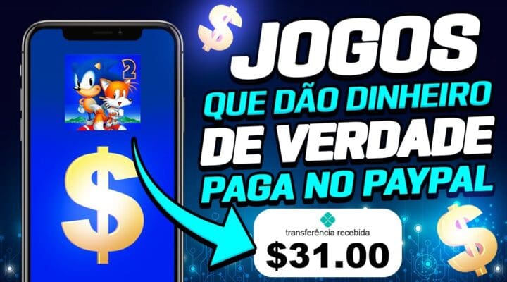 Jogos Para Ganhar Dinheiro $40.00 no Celular [JOGO QUE PAGA] Dinheiro no PayPal Online de Graça