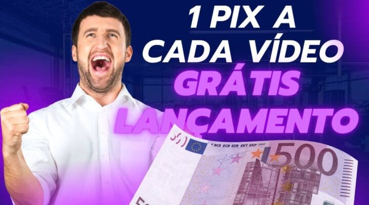 1 PIX $5.00 agora e A CADA VÍDEO ASSISTIDO (GRÁTIS LANÇAMENTO) Ganhar dinheiro assistindo vídeo 2023