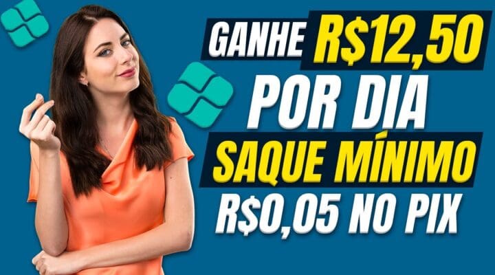 Ganhar Dinheiro Enquanto Anda R$12,50 [Saque Mínimo de R$0,05 no PIX] Ganhar Dinheiro de Verdade