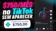 6 Formas Inovadora de FAZER $750/MÊS no TikTok, SEM APARECER, e gratuita Ganhe dinheiro online