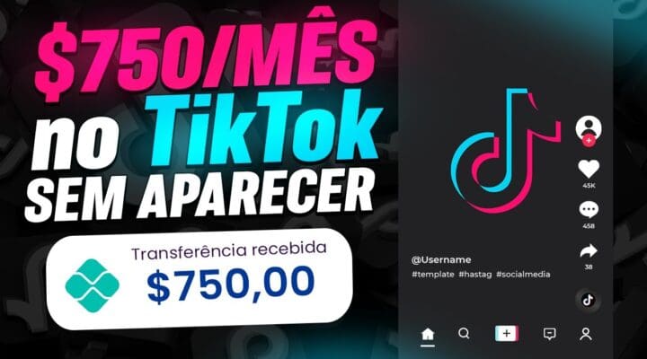 6 Formas Inovadora de FAZER $750/MÊS no TikTok, SEM APARECER, e gratuita Ganhe dinheiro online