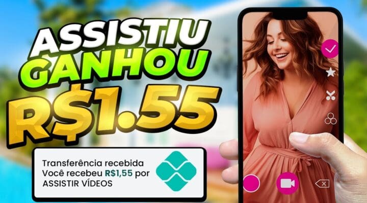 RECEBA R$1.55 A CADA ANÚNCIO de 55 Segundos QUE VOCÊ ASSISTE VÍDEOS 💲😱 NOVO ASSISTIU SACOU