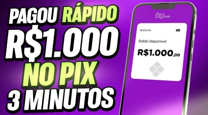 PAGOU RÁPIDO APP Pagando R$1000 Saquei ao Vivo App que paga dinheiro de verdade 2023