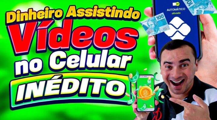 Ganhe Renda Extra: Dinheiro Assistindo Vídeos no Celular  [INÉDITO]