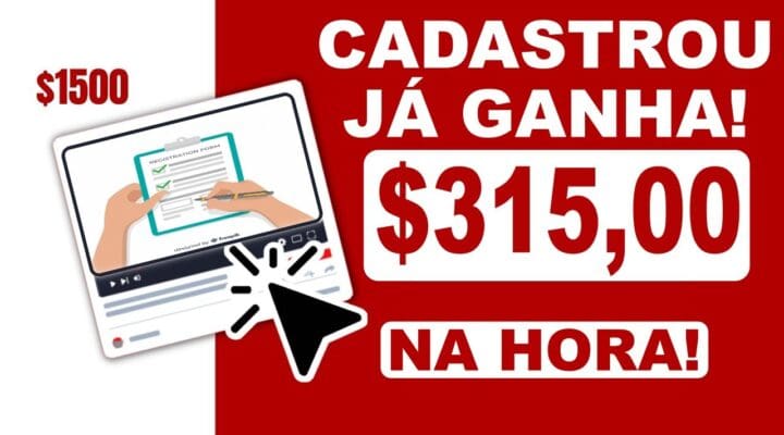 🤑Ganhe Agora $315 em 3 Minutos [BAIXOU GANHOU] Como Ganhar Dinheiro na Internet