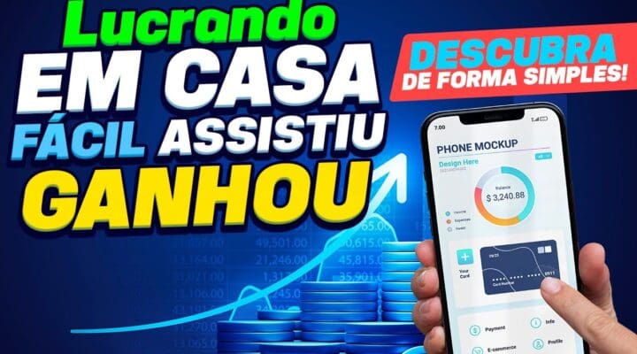 Lucrando em Casa: Transforme Visualizações de VÍDEOS em Dinheiro no Celular [FÁCIL]