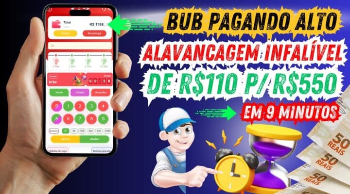 🚀APP Games9 NOVA COLORWIZ  ALAVANCAGEM de R$110 para R$550 Como ganho dinheiro online