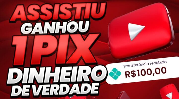 GANHE 1 PIX por cada VÍDEO📺 ASSISTIDO 🤑PROVA de PAGAMENTO R$1 000 Como ganhar dinheiro online