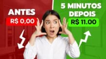 GANHE R$11.00 REAIS em 5 MINUTOS (DESCUBRA COMO RECEBER) – APP de CELULAR que PAGA de VERDADE