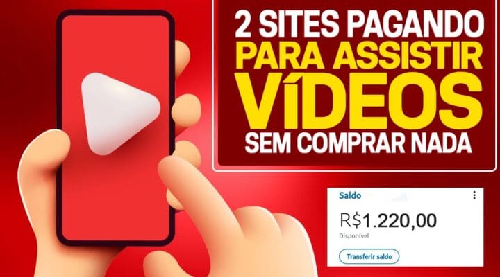 💲2 Sites para Ganhar Dinheiro Assistindo Vídeo PAGA MESMO [SEM GASTAR] Ganhar dinheiro na internet