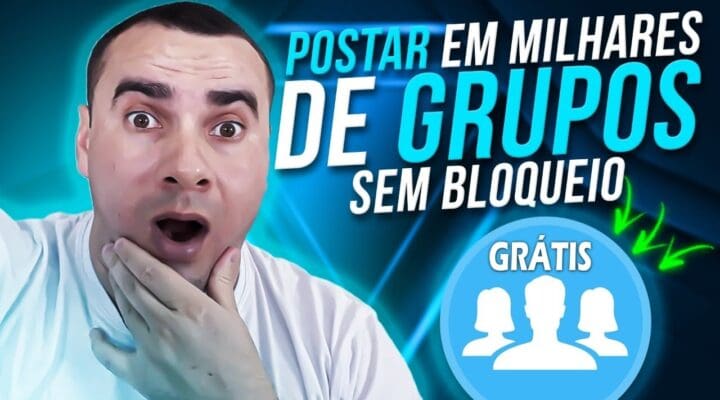 Divulgar em MILHARES de GRUPOS do FACEBOOK SEM Bloqueio (Grátis 2021 Ganhar Dinheiro na Internet)