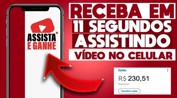 💲Site Pagando a cada 11 SEGUNDOS para Assistir a Vídeos no Celular | Ganhar dinheiro online