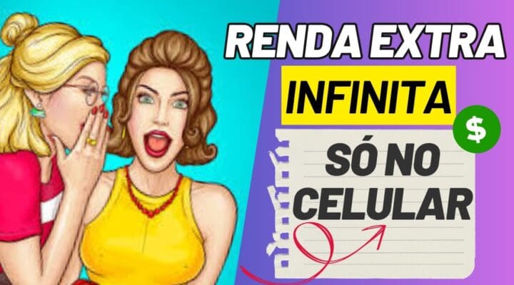 Como ter uma renda extra INFINITA pelo celular com esses 02 APP Como ganhar dinheiro na Internet