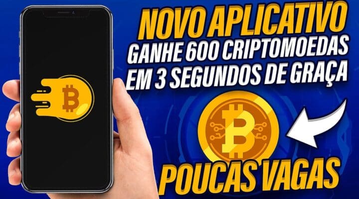 [NOVO APLICATIVO] Ganhe 600 CRIPTOMOEDAS AGORA (Mais PROVA) Como ganhar dinheiro na internet