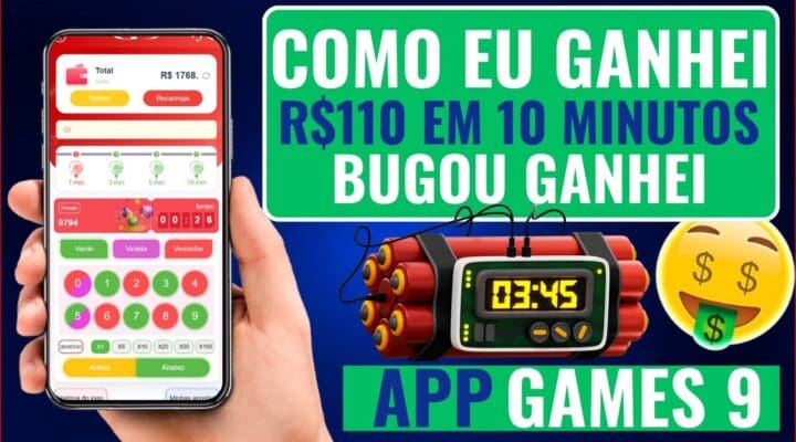 🚀APP Games9 NOVA COLORWIZ ESTRATÉGIA 3X GANHE R$110 em 10 MINU DINHEIRO DE VERDADE NA INTERNET