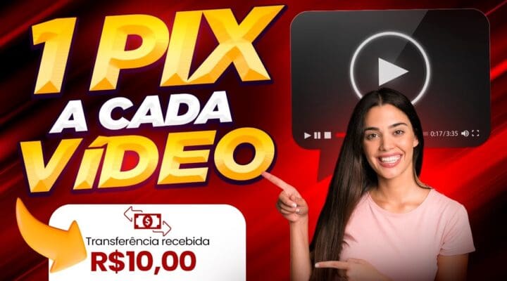 🚨GANHE 1 PIX $7.00 por cada VÍDEO📺 ASSISTIDO TODOS os DIAS Como ganhar dinheiro na internet🤑