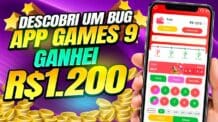 APP Games 9 BUGOU VEJA o que eu DESCOBRI e Como Alavancar R$698 para R$1200 Estratégia Infalível