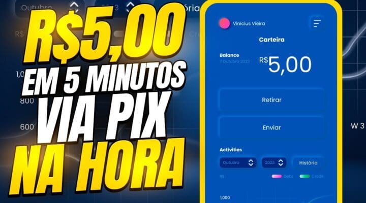 GANHE R$5,00 REAIS em 5 MINUTOS (VIA PIX, NA HORA) – JOGOS de CELULAR que PAGAM de VERDADE