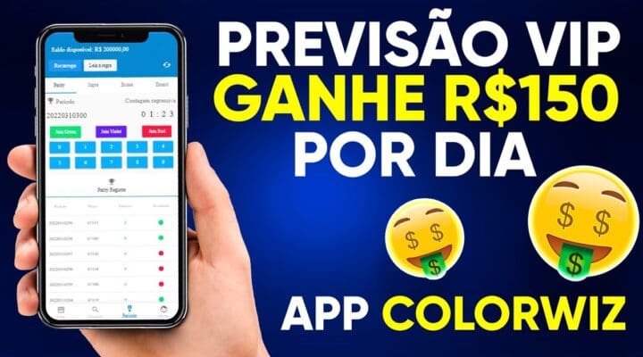 (APP COLORWIZ🟢🟣🔴) Como Ganhar R$150 a 250 por dia [SINAIS de GRUPO VIP] Ganhe Dinheiro na Internet