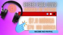 Ganhe $7 11 Ouvindo UMA Música no Youtube  Ouça 100 Músicas = $711 00  Ganhar Dinheiro Online