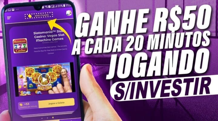 [NOVO] Ganhe R$50 Reais SEM INVESTIR JOGANDO No APP FitPlay (Ganhar Dinheiro na Internet)