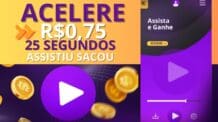 ACELERE R$0.75 a CADA ANÚNCIO de 25 Segundos Ganhe dinheiro assistindo VÍDEOS 💲😱 ASSISTIU SACOU