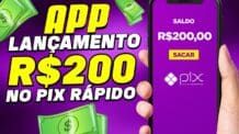 🤗App LANÇAMENTO Pagando R$200.00 no PIX RÁPIDO DINHEIRO de VERDADE Como Ganhar Dinheiro na Internet
