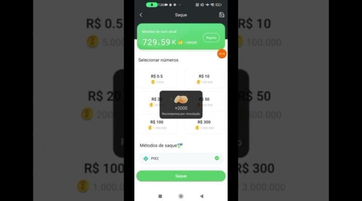 RIO RUSH APP GANHE R$90 00 em 5 MINUTOS VIA PIX Assistindo Vídeos Jogos que PAGAM de VERDADE #Shorts