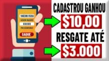 [CADASTROU GANHOU $10] Resgate até $3.000 no seu PIX Como Ganhar Dinheiro na internet