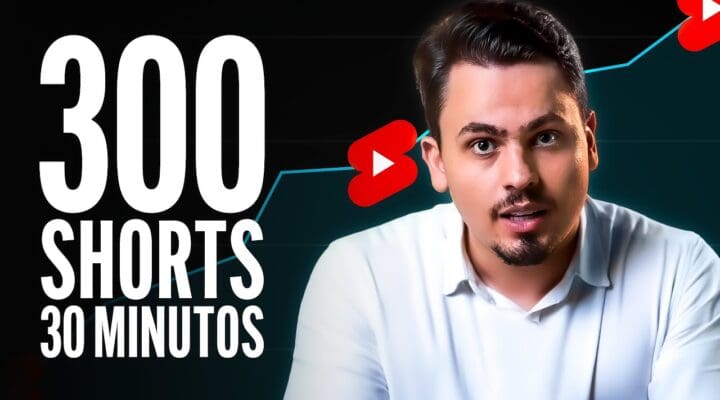 300 Shorts em 30 Minutos pra Monetizar seu YouTube