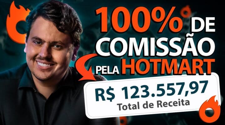 COMO GANHAR 100% DE COMISSÃO EM QUALQUER PRODUTO DA HOTMART