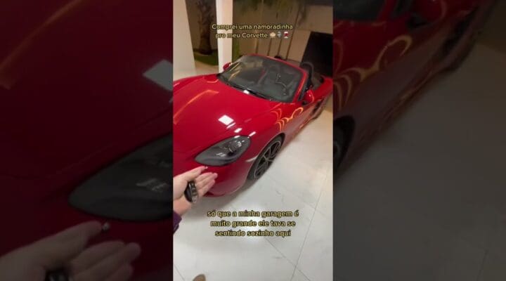 Daniel Penin comprou uma namoradinha pro Corvette #corvette # #danielpenin #porsche